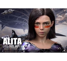 Alita Battle Angel 1:1 Bust by Queen Studios 70 CM